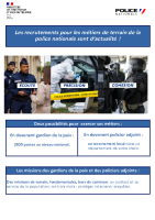 1- RECRUTEMENT GPX ET PA – SYNTHESE