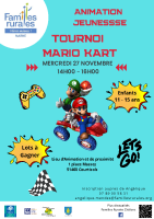 Animation Jeunesse Tournoi de Mario Kart