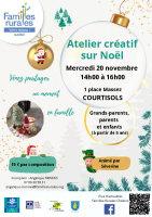 Flyer création parentalité Noël